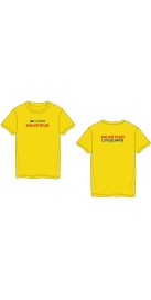 Tee-Shirt Technique Sauveteur Lifeguard Jaune