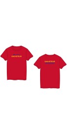 Tee-Shirt Coton Sauveteur Lifeguard Rouge