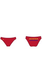 Bas de Bikini Mare Lifeguard Rouge (3 Semaines)