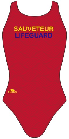 LIFEGUARD SAUVETEUR Bretelles Larges (3 Semaines)