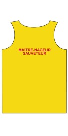 Débardeur Coton Mixte MNS Jaune