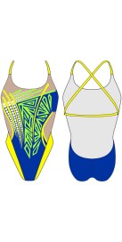 BRASILEIRO B003 Lycra Bleu (4 Semaines)