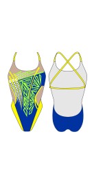 BRASILEIRO B003 Lycra Bleu (4 Semaines)