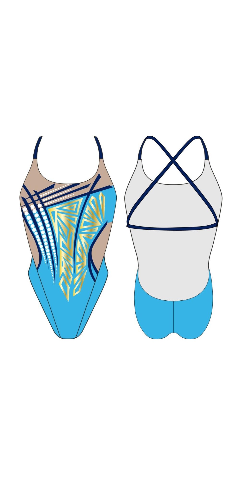 BRASILEIRO B003 Lycra Sky (4 Semaines)