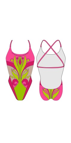 BRASILEIRO B004 Lycra Rose (4 Semaines)